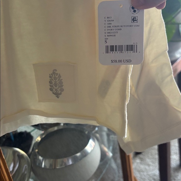 Free People Movement Inspire Logo Layer - DBL Stripe Buti Ivory Combo - Picture 6 of 7